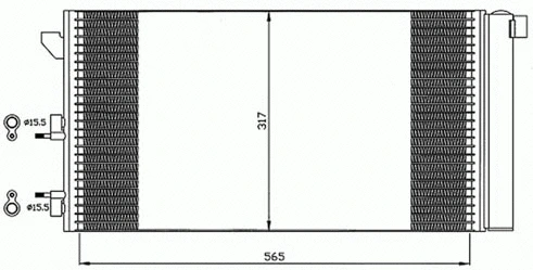 Condenser, air conditioning (30311529CP)