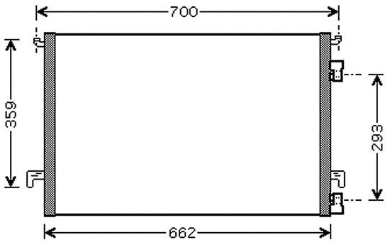 Condenser, air conditioning (30311542CP)
