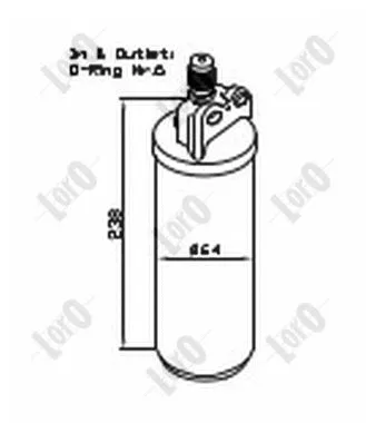 Dryer, air conditioning (042-021-0005)