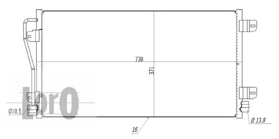 Condenser, air conditioning (035-016-0035)