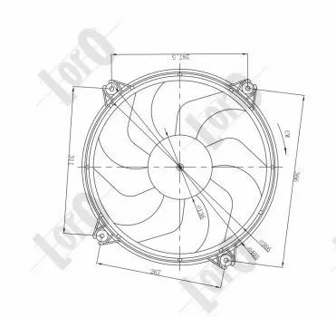 Fan, engine cooling