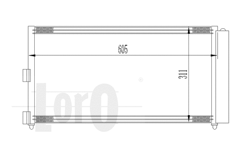 Condenser, air conditioning (016-016-0016)