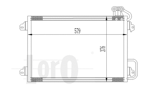 Condenser, air conditioning (042-016-0014)