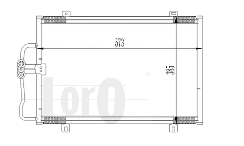 Condenser, air conditioning (042-016-0003)