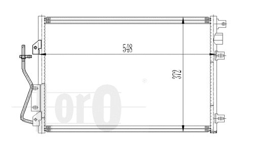 Condenser, air conditioning (042-016-0011)
