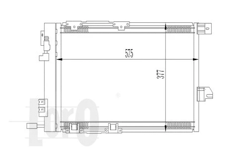 Condenser, air conditioning (037-016-0008)