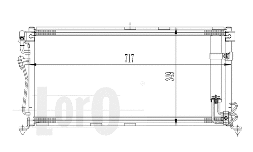 Condenser, air conditioning (033-016-0009)