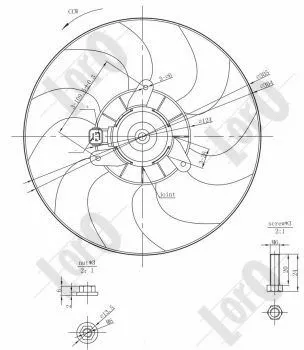 Fan, engine cooling