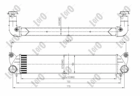 Charge Air Cooler (016-018-0008)