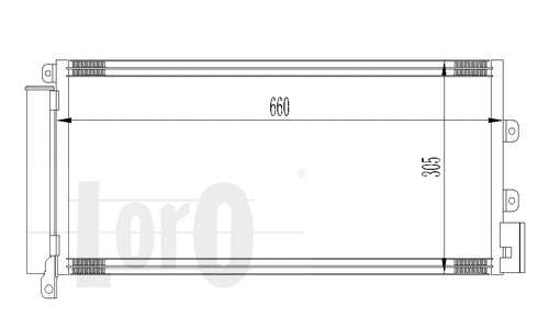 Condenser, air conditioning (016-016-0021)