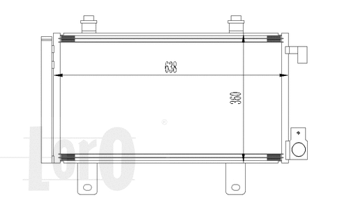 Condenser, air conditioning (016-016-0022)