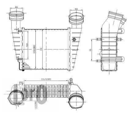 Charge Air Cooler (053-018-0004)