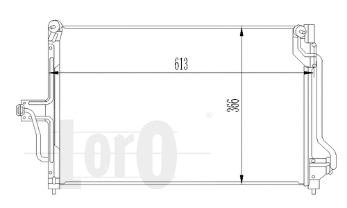 Condenser, air conditioning (037-016-0001)