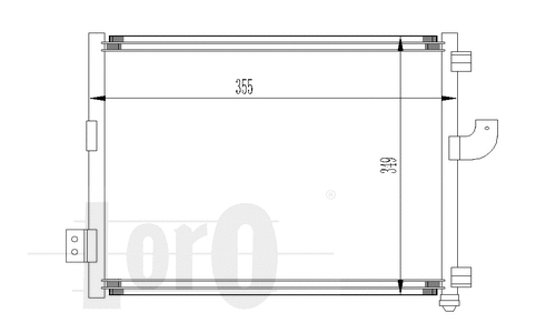 Condenser, air conditioning (019-016-0001)