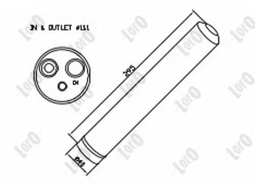 Dryer, air conditioning (054-021-0006)