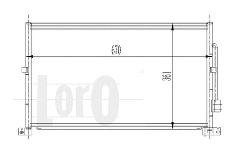 Condenser, air conditioning (017-016-0011)