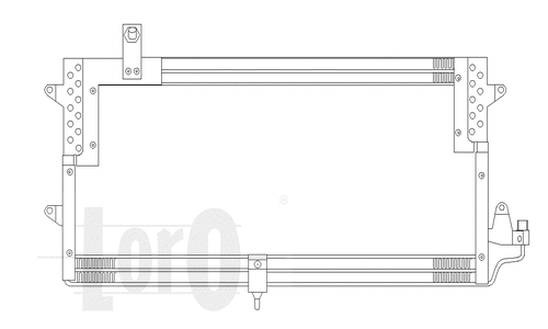 Condenser, air conditioning (053-016-0002)
