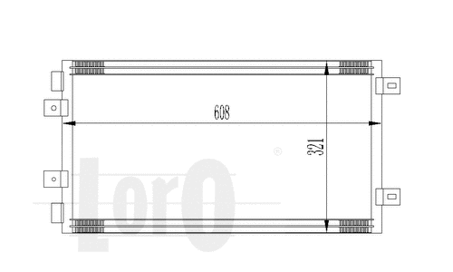 Condenser, air conditioning (016-016-0002)