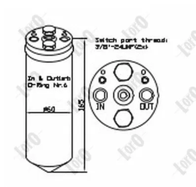 Dryer, air conditioning (030-021-0001)