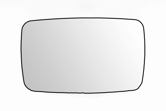 Mirror Glass, exterior mirror (2434G02)