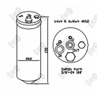Dryer, air conditioning (035-021-0002)