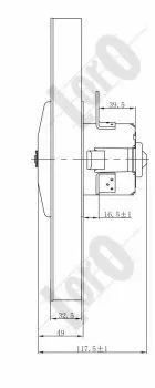Fan, engine cooling (009-014-0003)