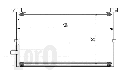 Condenser, air conditioning (017-016-0012)