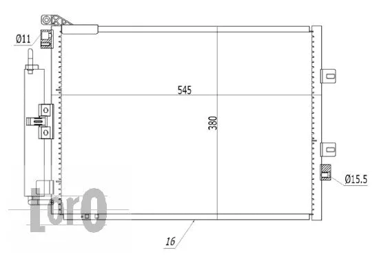 Condenser, air conditioning (042-016-0044)