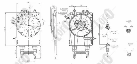 Fan, engine cooling (016-014-0005)