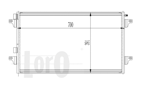 Condenser, air conditioning (042-016-0013)