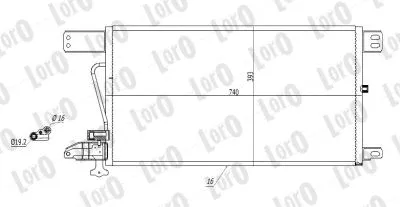Condenser, air conditioning (T16-07-003)