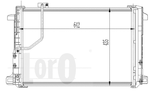 Condenser, air conditioning (033-016-0013)