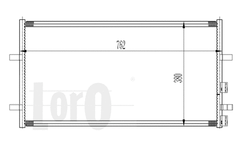 Condenser, air conditioning (017-016-0029)