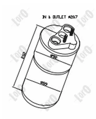Dryer, air conditioning (042-021-0008)