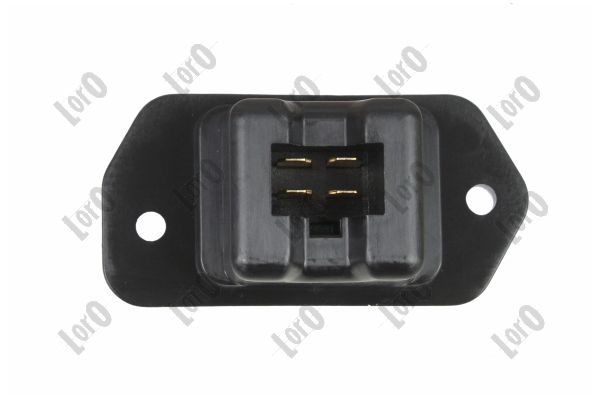 Resistor, interior blower