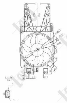 Fan, engine cooling (016-014-0004-R)