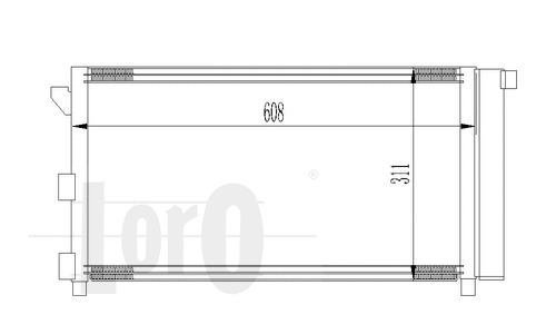 Condenser, air conditioning (016-016-0018)