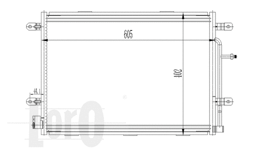 Condenser, air conditioning (003-016-0015)