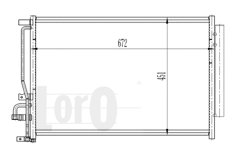 Condenser, air conditioning (037-016-0039)