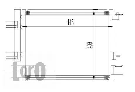 Condenser, air conditioning (007-016-0004)