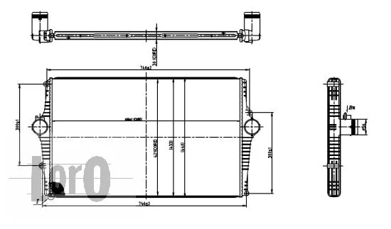 Charge Air Cooler (052-018-0001)