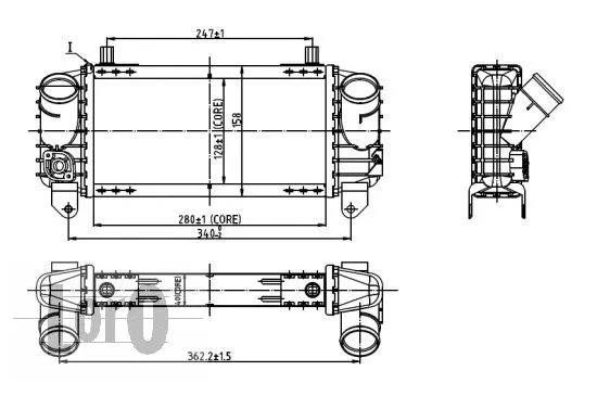 Charge Air Cooler (003-018-0009)