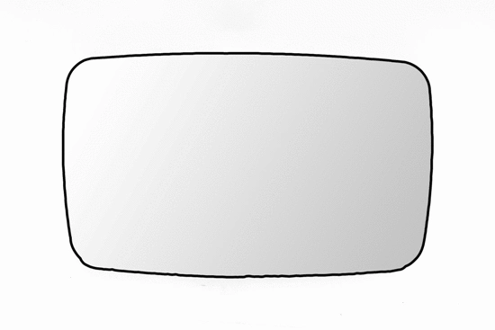Mirror Glass, exterior mirror (2434G01)