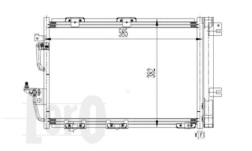 Condenser, air conditioning (037-016-0024)
