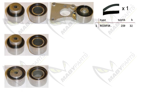 Timing Belt Kit (OBK010331)