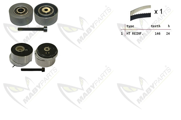 Timing Belt Kit (OBK010095)