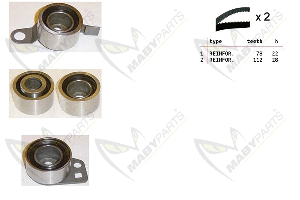 Timing Belt Kit (OBK010321)