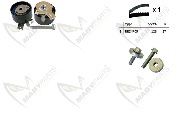 Timing Belt Kit (OBK010036)