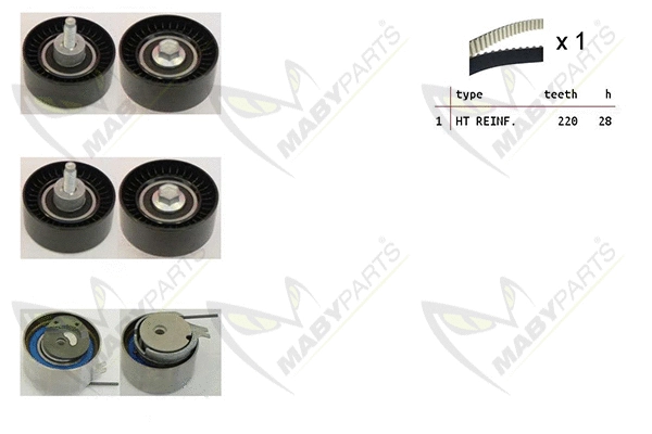 Timing Belt Kit (OBK010122)