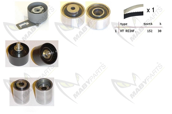 Timing Belt Kit (OBK010344)